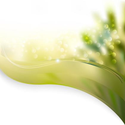 Abstract Green Wave