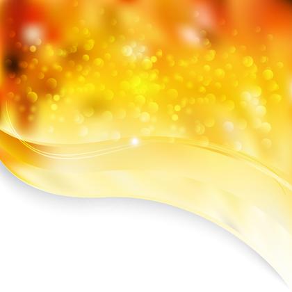 Abstract Golden Wave
