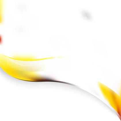 Abstract Yellow Curve