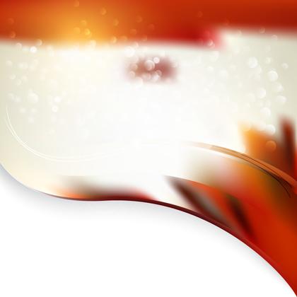Abstract Beige and Red Wave Folder Background Illustration