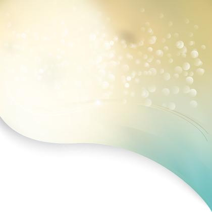 Blue and Beige Wave Folder Background