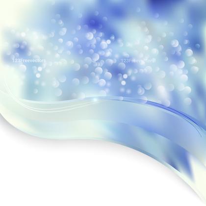 Blue Bokeh Abstract