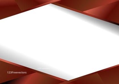 Red Frame with White Space