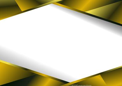 Black and Gold Blank Geometric Visiting Card Design Background