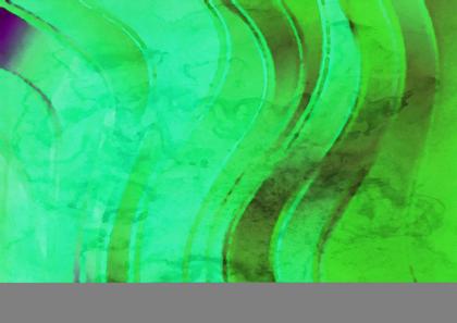 Abstract Green Swirls