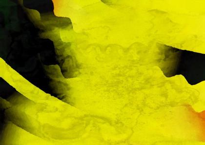 Black and Yellow Watercolor Background Image