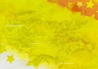 Watercolor Starry Background