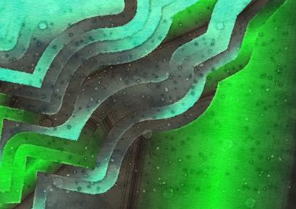 Wavy Lines Abstract