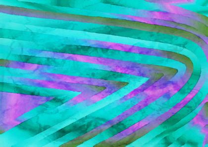 Abstract Watercolor Stripes