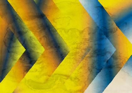 Angular Watercolor Composition