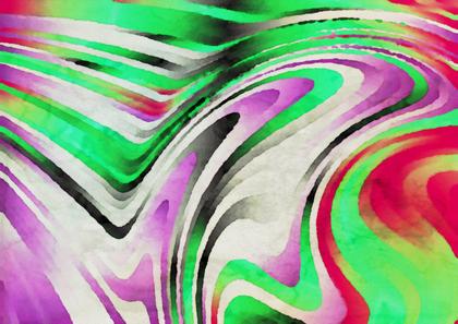 Swirling Colors Abstract