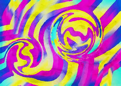 Swirling Colors Abstract