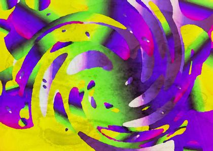 Swirling Abstract Composition