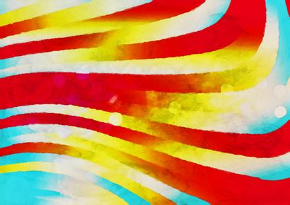 Colorful Curved Stripes