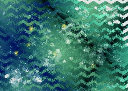 Abstract Chevron Bubbles