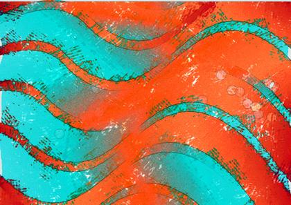 Wavy Lines Abstract