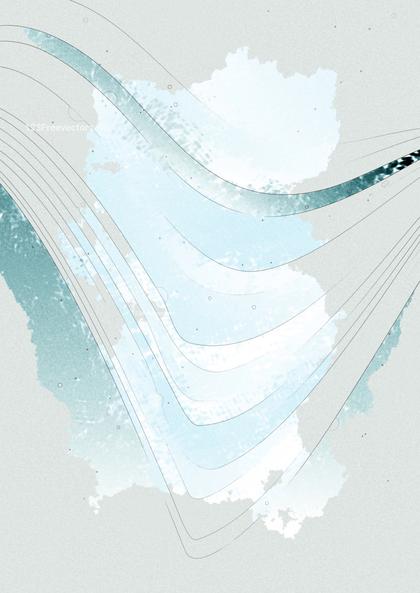 Abstract Watercolor Waves