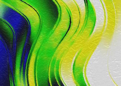 Abstract Wavy Color Swirls