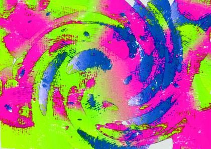 Swirling Colors Abstract