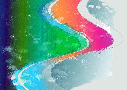 Exploring the Vibrant World of Blue Pink and Green Designs