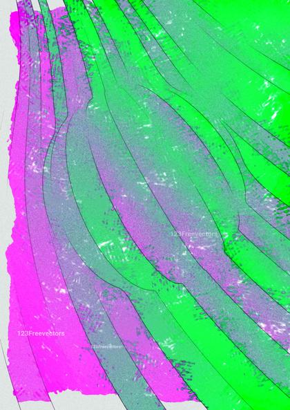 Flowing Color Strokes