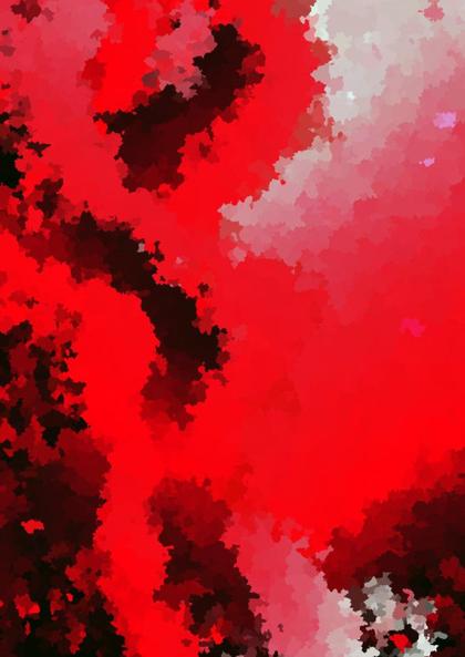 Abstract Red Terrain