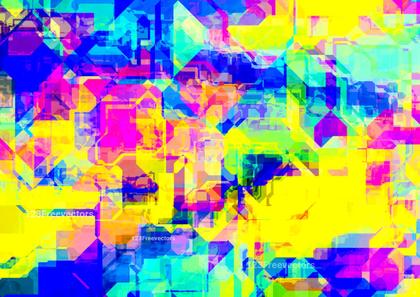 Discover Stunning Abstract Pink Blue and Yellow Designs