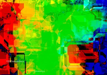 Abstract Geometric Color Field