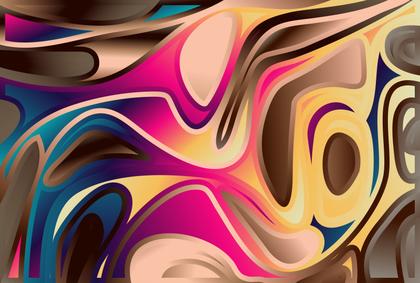 Abstract Flowing Shapes