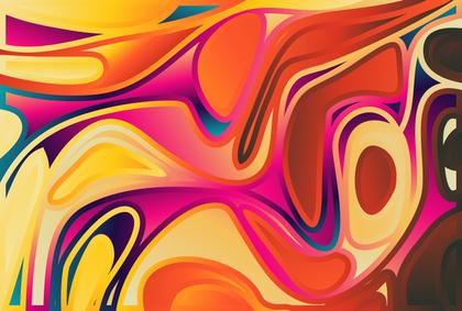 Swirling Abstract Composition