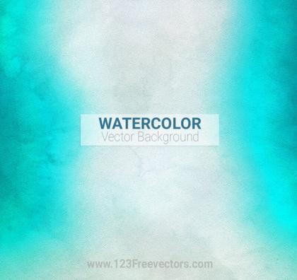 Turquoise Watercolor Texture