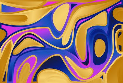 Flowing Abstract Composition
