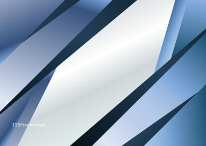 Abstract Blue Geometric Background