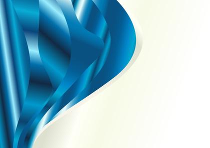 Abstract Blue and Cream Background