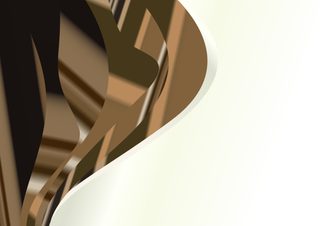 Abstract Brown Wave