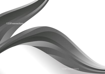 Gray Wave Background