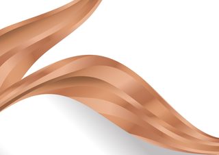 Abstract Brown Wave