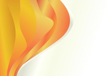 Free Download Abstract Orange and Yellow Wave Background