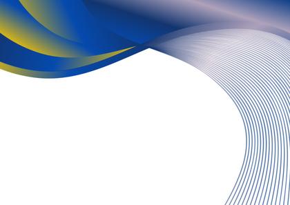Abstract Blue and White Swirl