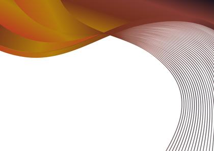 Red and Orange Wave Background with Copy Space for Your Text