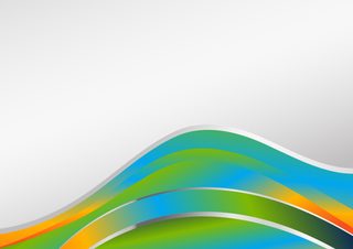 Abstract Wavy Lines