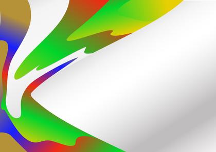 Abstract Swirls and White Space