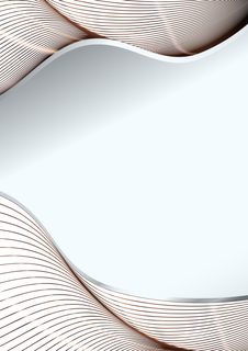 Abstract Wavy Lines