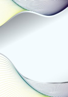 Abstract Wavy Lines