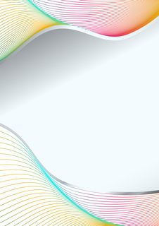 Abstract Wavy Lines