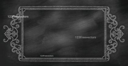 Chalkboard Frame Design