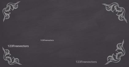 Chalkboard Corner Flourishes