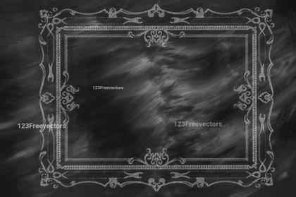 Ornate Chalkboard Frame