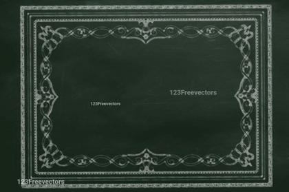 Chalkboard Frame Design