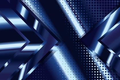 Blue Geometric Design